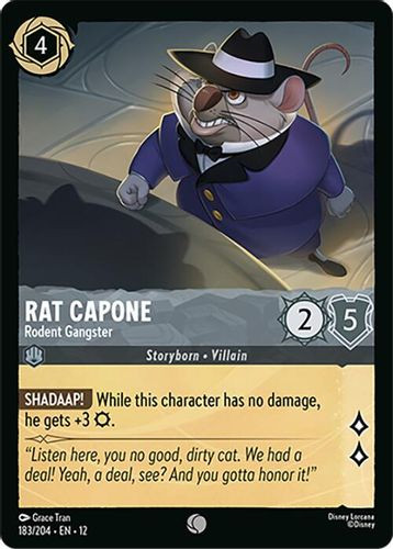 [LOR12-183/204](C) Rat Capone - Rodent Gangster