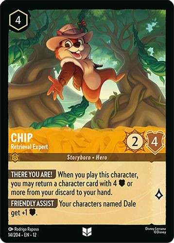 [LOR12-014/204](U) Chip - Retrieval Expert (Foil)