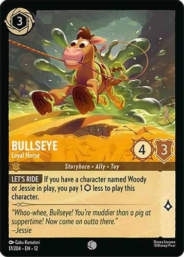 [LOR12-017/204](C) Bullseye - Loyal Horse (Foil)