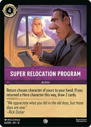 [LOR12-063/204](C) Superhero Relocation Program (Foil)