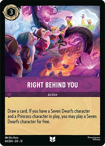 [LOR12-064/204](U) Right Behind You (Foil)