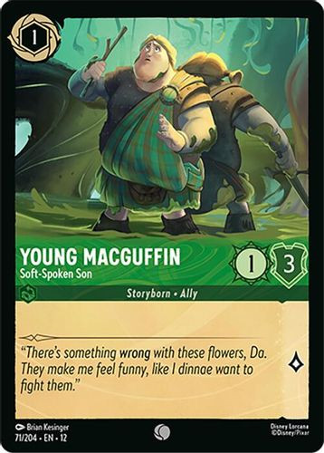 [LOR12-071/204](C) Young MacGuffin - Soft-Spoken Son (Foil)