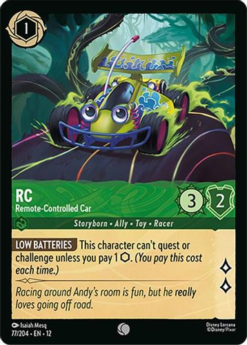 [LOR12-077/204](C) RC - Remote-Controlled Car (Foil)