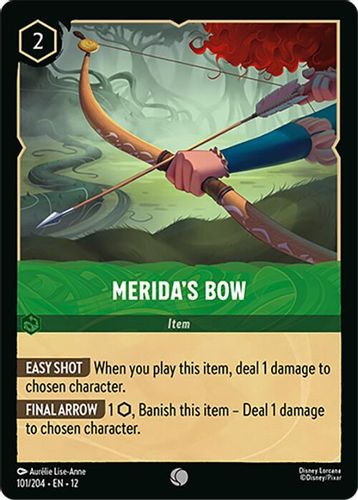 [LOR12-101/204](C) Merida's Bow (Foil)