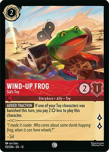 [LOR12-112/204](C) Wind-Up Frog - Sid's Toy (Foil)
