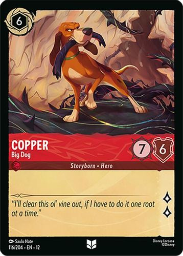 [LOR12-116/204](U) Copper - Big Dog (Foil)