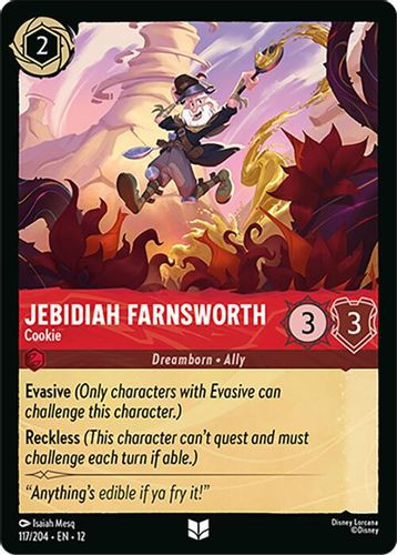 [LOR12-117/204](U) Jebidiah Farnsworth - Cookie (Foil)