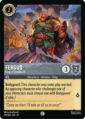 [LOR12-175/204](C) Fergus - King of DunBroch (Foil)