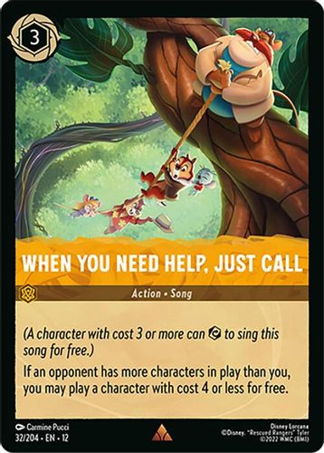[LOR12-032/204](R) When You Need Help, Just Call