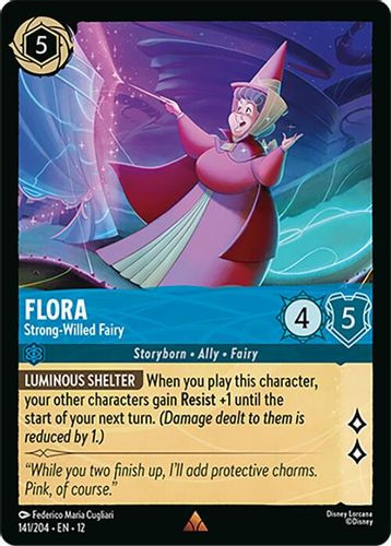 [LOR12-141/204](R) Flora - Strong-Willed Fairy