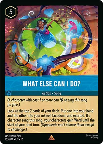[LOR12-163/204](R) What Else Can I Do?