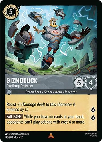 [LOR12-193/204](R) Gizmoduck - Duckburg Defender