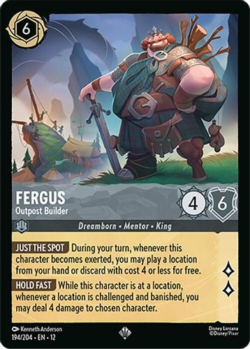 [LOR12-194/204](SR) Fergus - Outpost Builder