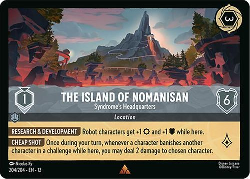 [LOR12-204/204](R) The Island of Nomanisan - Syndrome's Headquarters