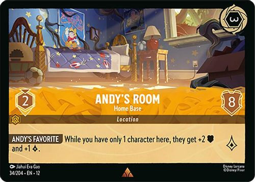 [LOR12-034/204](R) Andy's Room - Home Base (Foil)