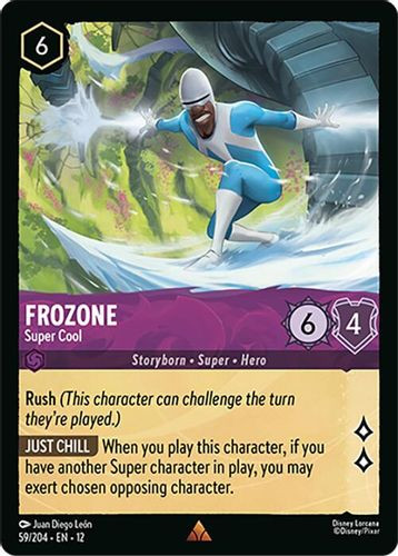 [LOR12-059/204](R) Frozone - Super Cool (Foil)