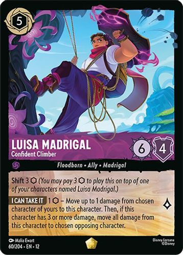 [LOR12-060/204](L) Luisa Madrigal - Confident Climber (Foil)