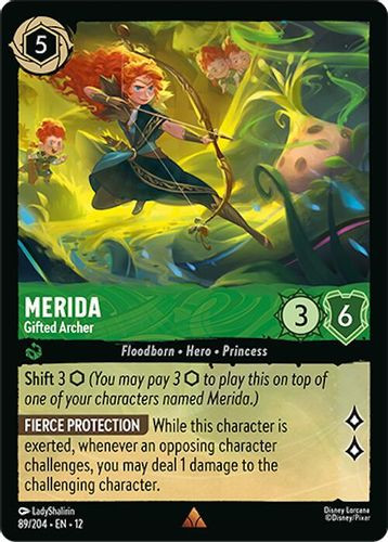 [LOR12-089/204](R) Merida - Gifted Archer (Foil)