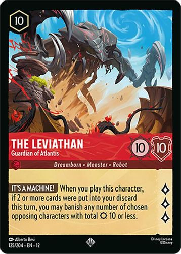 [LOR12-125/204](SR) The Leviathan - Guardian of Atlantis (Foil)