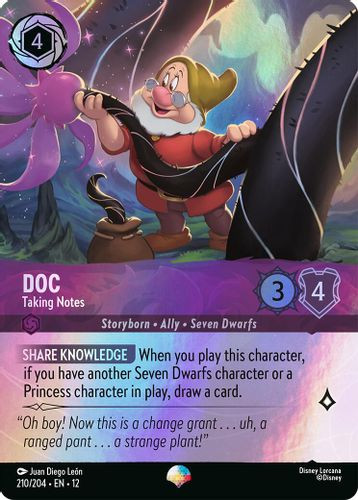 [LOR12-210/204](EP) Doc - Taking Notes (Foil)