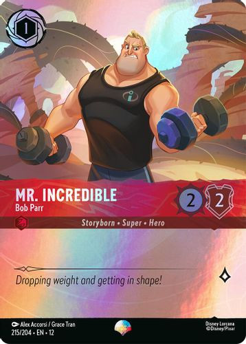 [LOR12-215/204](EP) Mr. Incredible - Bob Parr (Foil)