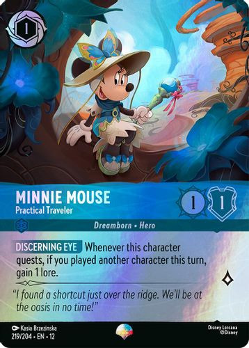 [LOR12-219/204](EP) Minnie Mouse - Practical Traveler (Foil)