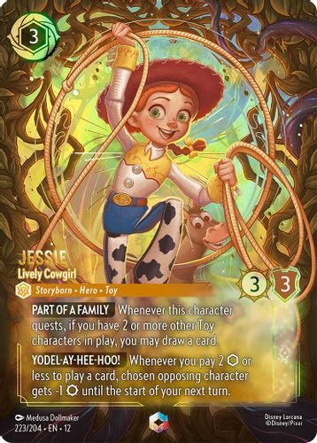[LOR12-223/204](E) Jessie - Lively Cowgirl (Foil)