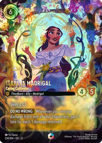 [LOR12-224/204](E) Isabela Madrigal - Caring Cultivator (Foil)