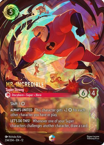 [LOR12-234/204](E) Mr. Incredible - Super Strong (Foil)