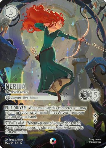 [LOR12-242/204](I) Merida - Formidable Archer (Foil)