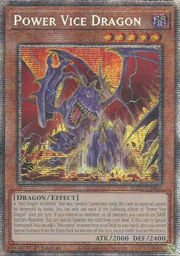 [BLZD-EN002] Power Vice Dragon (Starlight Rare)<1st>