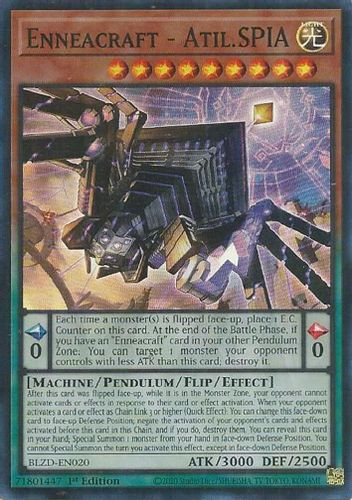 [BLZD-EN020] Enneacraft - Atil.SPIA (Super Rare)<1st>