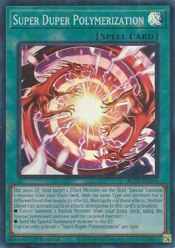 [BLZD-EN069] Super Duper Polymerization (Super Rare)<1st>