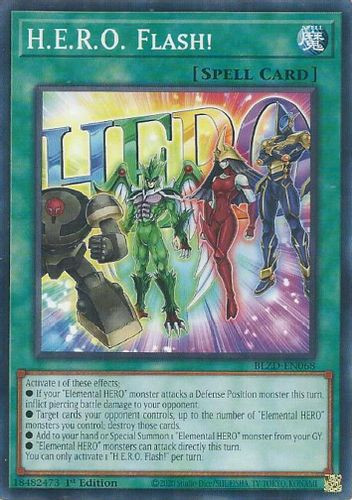 [BLZD-EN068] H.E.R.O. Flash! (Common)<1st>
