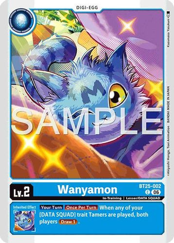 [BT25-002](C) Wanyamon