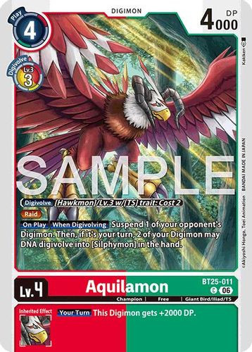 [BT25-011](C) Aquilamon