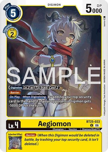[BT25-033](U) Aegiomon