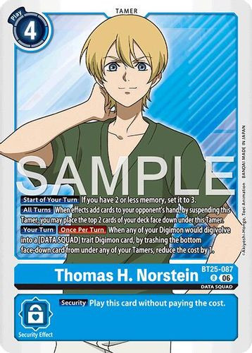 [BT25-087](R) Thomas H. Norstein (Foil)
