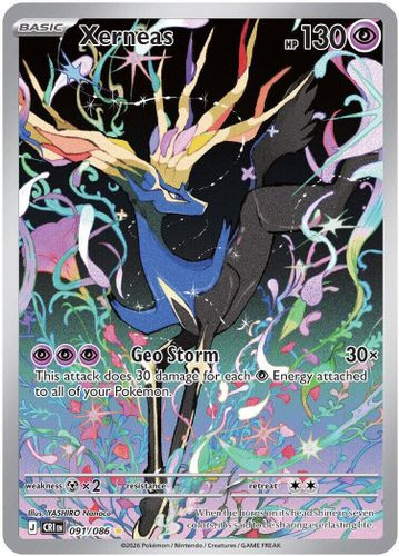 |ME04|[CRI-091/086](GR) Xerneas {Holo}