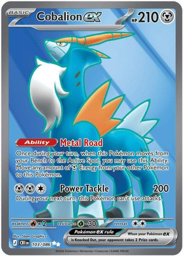 |ME04|[CRI-103/086](SRR) Cobalion ex {Holo}