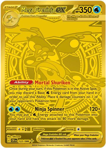 |ME04|[CRI-122/086](MHR) Mega Greninja ex {Holo}