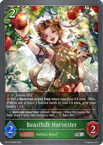 [BP17-009EN](S) Beastfolk Harvester