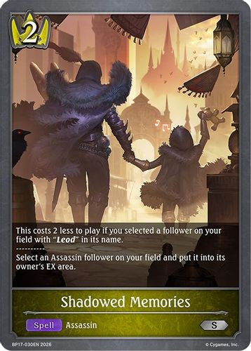 [BP17-030EN](S) Shadowed Memories
