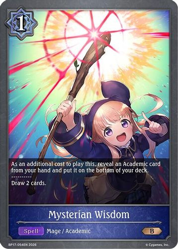 [BP17-054EN](B) Mysterian Wisdom