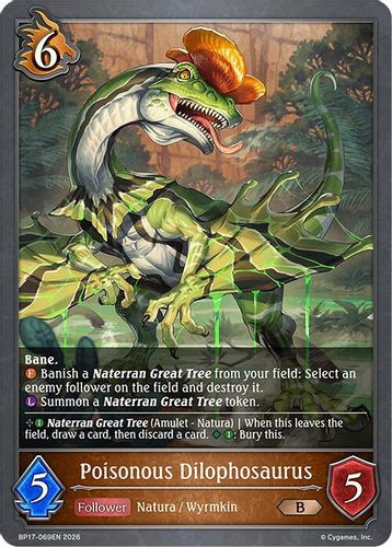 [BP17-069EN](B) Poisonous Dilophosaurus
