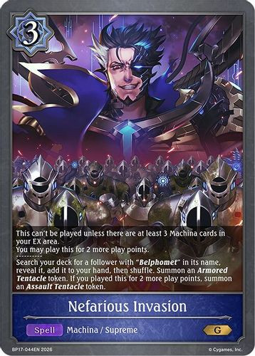 [BP17-044EN](G) Nefarious Invasion