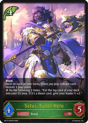 [BP17-004EN](L) Setus, Sunlit Hero