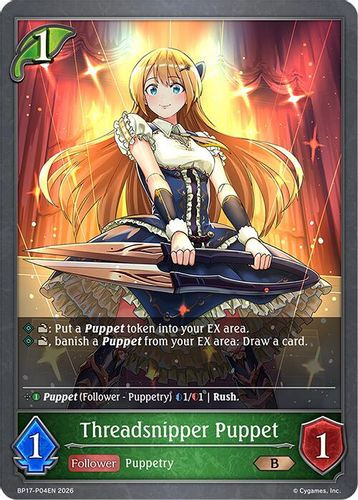 [BP17-P04EN](PB) Threadsnipper Puppet (Premium Foil)