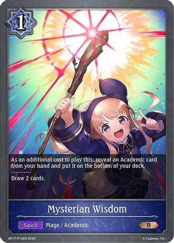 [BP17-P13EN](PB) Mysterian Wisdom (Premium Foil)