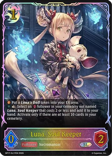 [BP17-SL17EN](SL) Luna, Soul Keeper (Super Legendary)